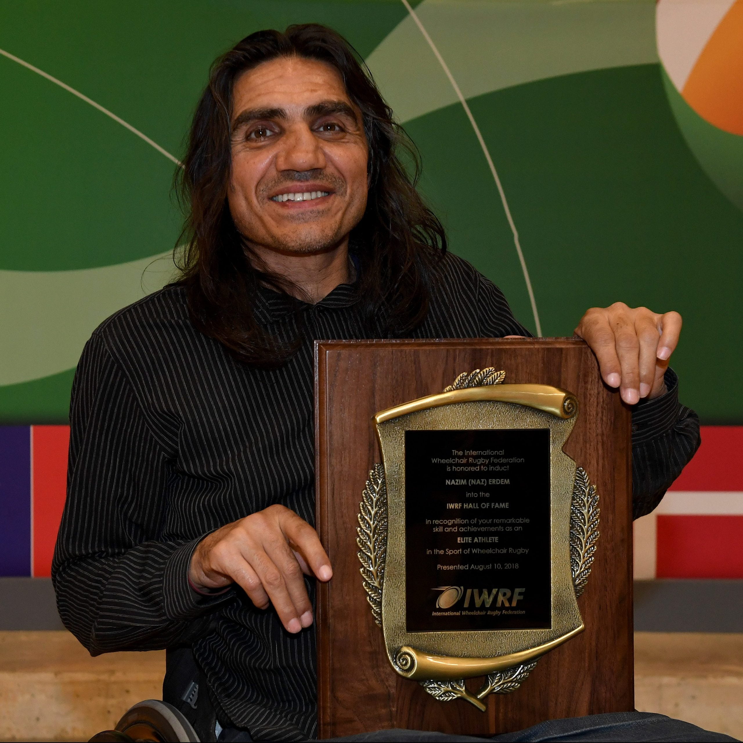 Wheelchair rugby icon honoured with IWRF Hall of Fame induction image