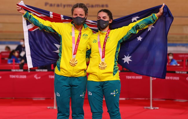 Cycling golden double kicks off Aussie medal count image