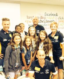 Aussie Para-cyclists give back to the community image