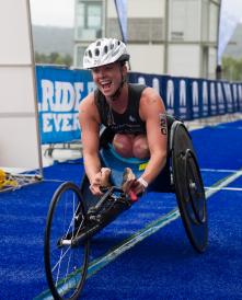 Emily Tapp finish