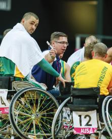 Team AUS Basketball AUSvTUR
