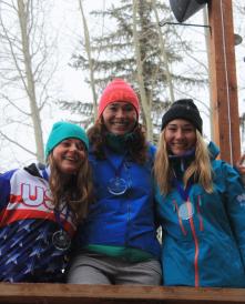 Joany Badenhorst podium IPC World Cup Aspen