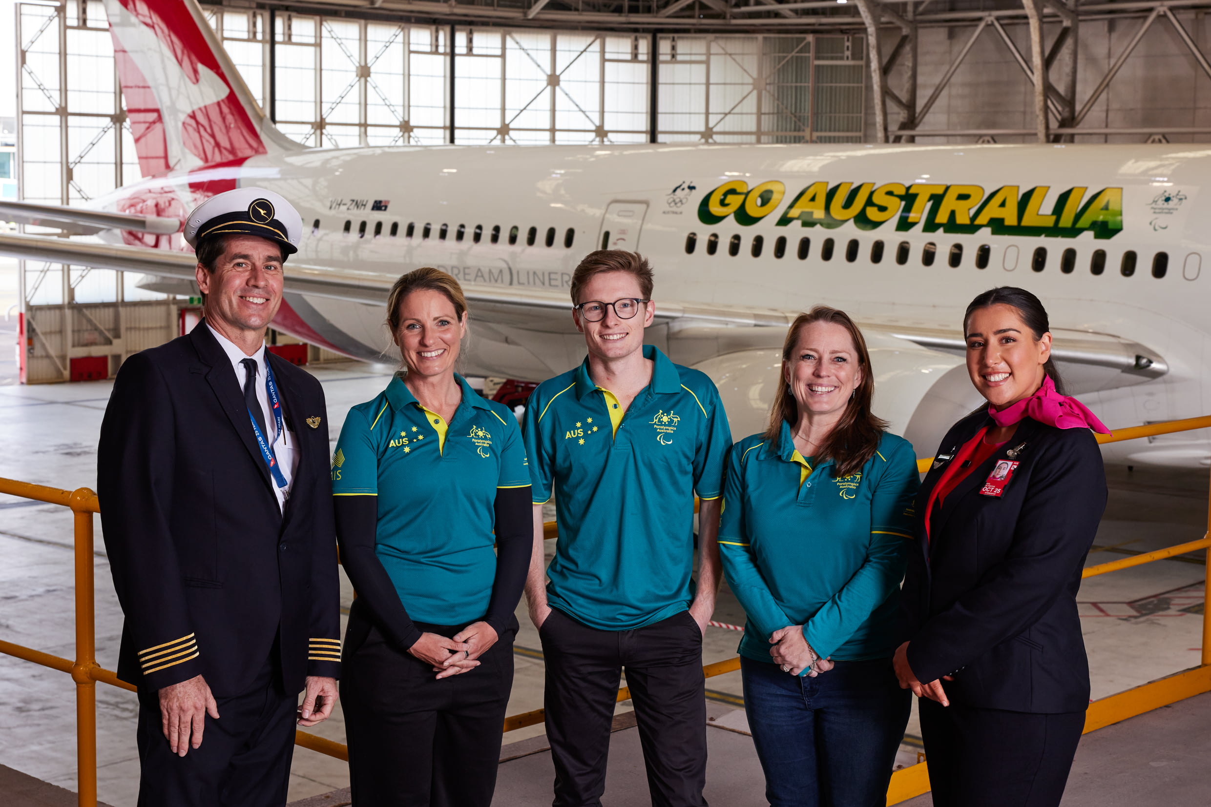 Flying Kangaroo Gives Australian Paralympic Team A Lift image