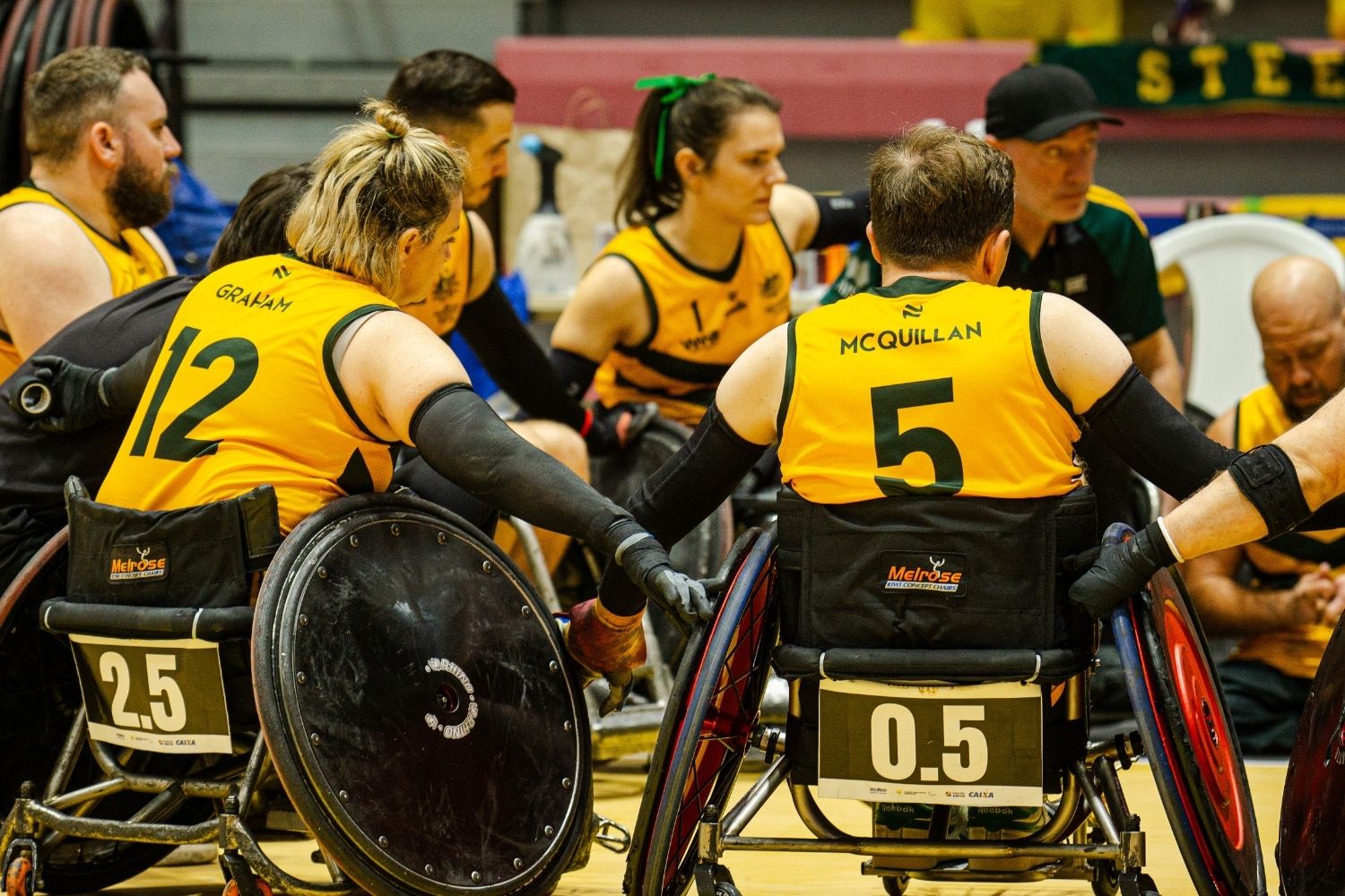 Australia Steelers at the World championships